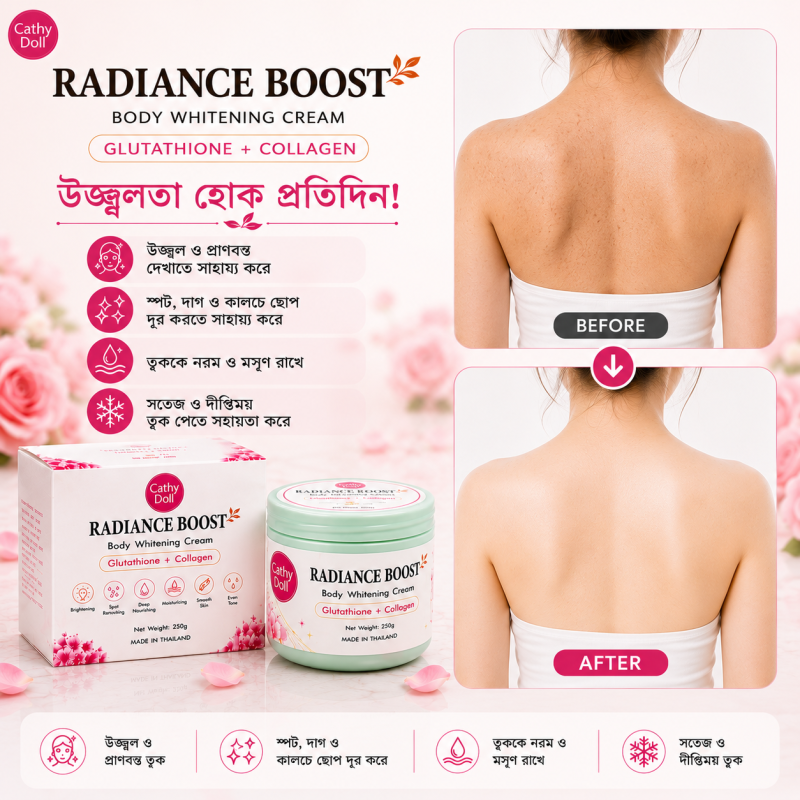 Cathy Doll Radiance Boost Body Whitening Cream